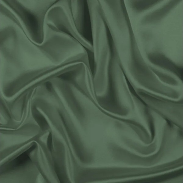 Фото - Комплект постільної білизни MirSon Satin Light Pro 10-017 Green Olive 220х240 (2200011023267)